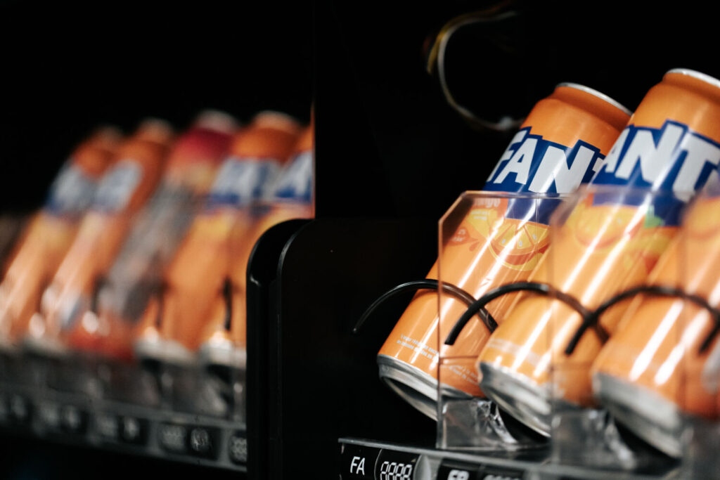 Distribution automatique de café